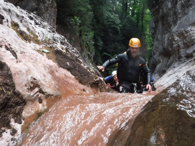  Selva de Oza 家族峡谷。 